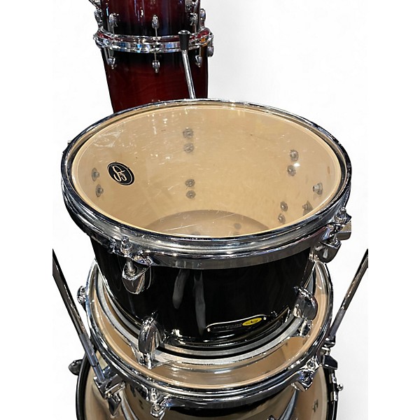 Used Sound Percussion Labs 3 Piece Kicker Black Drum Kit