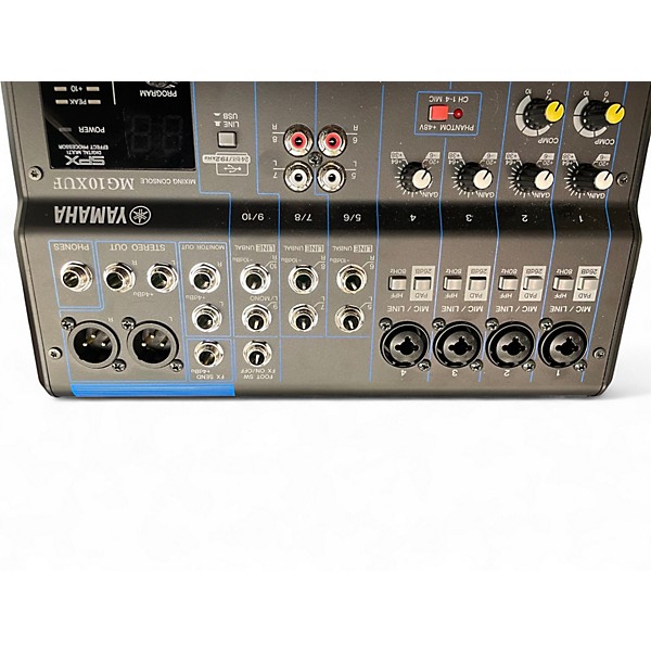 Used Yamaha mg10xuf Unpowered Mixer