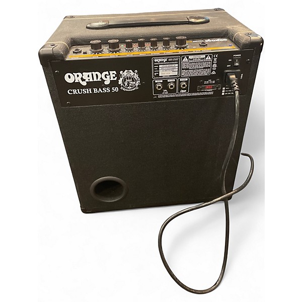 Used Orange Amplifiers CRUSH 50 Bass Combo Amp