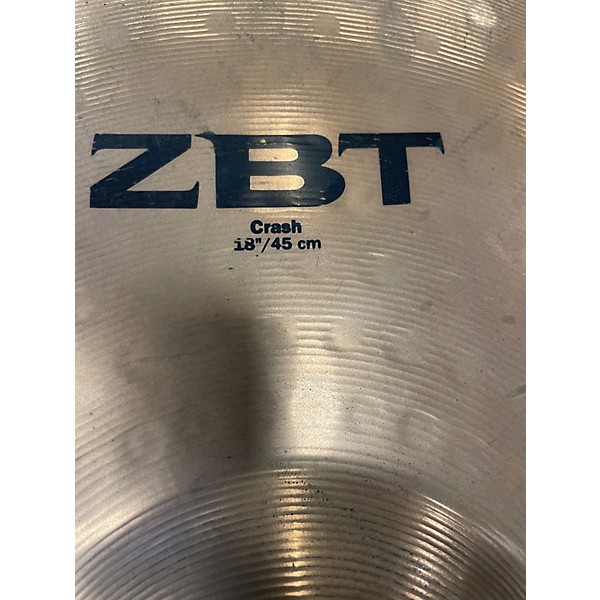 Used Zildjian 18in ZBT Crash Cymbal