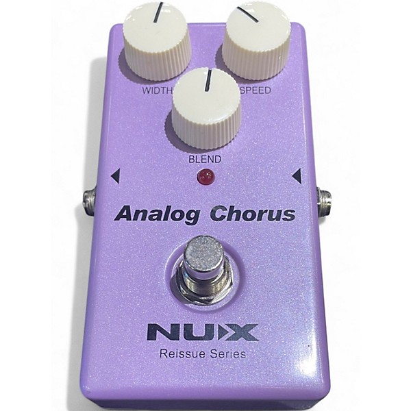 Used NUX ANALOG CHORUS Effect Pedal