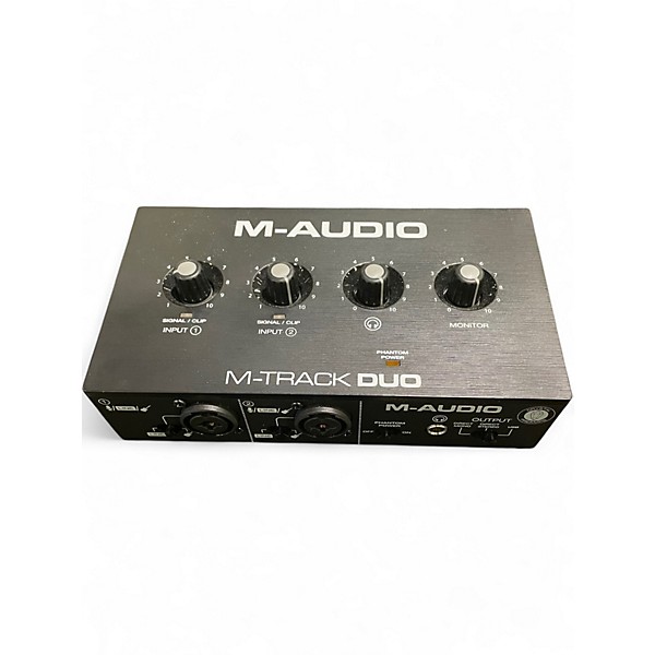 Used M-Audio M TRACK DUO Audio Interface