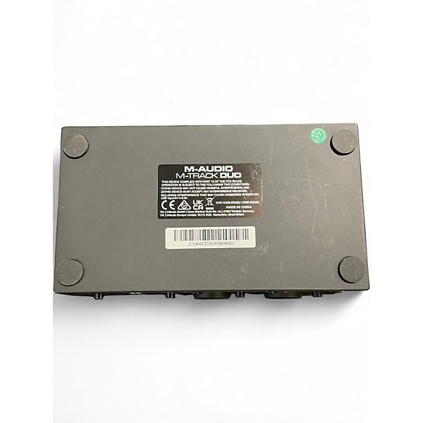 Used M-Audio M TRACK DUO Audio Interface