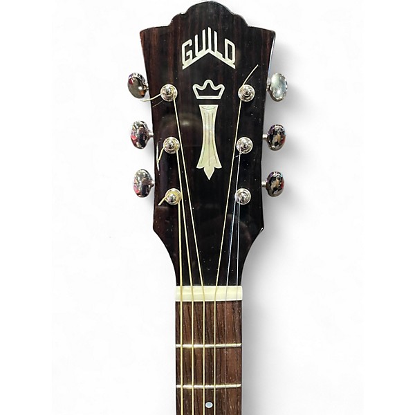 Used Guild D-120 CE Natural Acoustic Electric Guitar