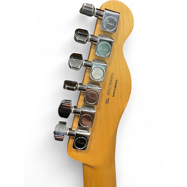 Used Fender Player Telecaster Left Handed Blue Solid Body Electric Guitar