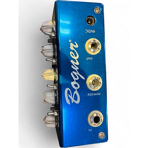 Used Bogner Ecstacy Pedal Blue Effect Pedal