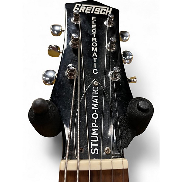 Used Gretsch Guitars stump o matic Black and Silver Solid Body Electric Guitar