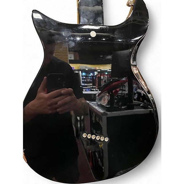 Used Gretsch Guitars stump o matic Black and Silver Solid Body Electric Guitar