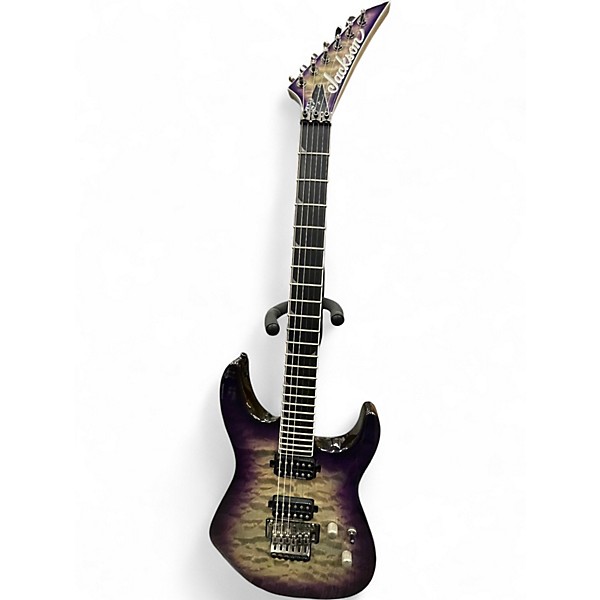 Used Ibanez SOLOIST PURPLE BURST FADE Solid Body Electric Guitar