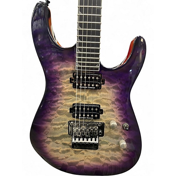 Used Ibanez SOLOIST PURPLE BURST FADE Solid Body Electric Guitar