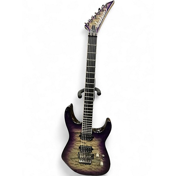 Used Ibanez SOLOIST PURPLE BURST FADE Solid Body Electric Guitar