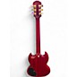 Used Epiphone G-400 DELUXE Trans Red Solid Body Electric Guitar