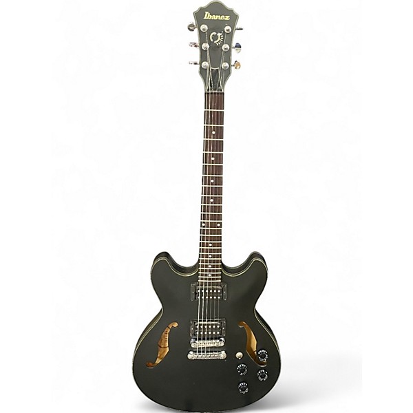 Used Ibanez AS73B Artcore Black Hollow Body Electric Guitar