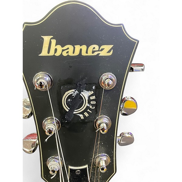 Used Ibanez AS73B Artcore Black Hollow Body Electric Guitar