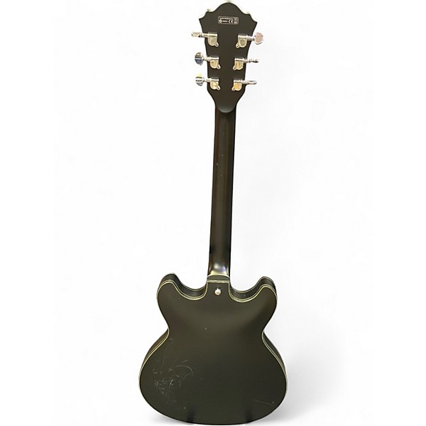 Used Ibanez AS73B Artcore Black Hollow Body Electric Guitar