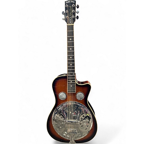 Used Gold Tone PBR-CA Paul Beard Signature-Series Tobacco Sunburst Resonator Guitar