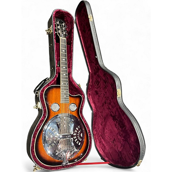 Used Gold Tone PBR-CA Paul Beard Signature-Series Tobacco Sunburst Resonator Guitar