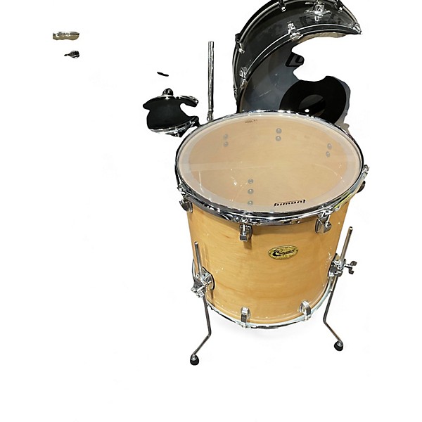 Used Ludwig 4 Piece Centennial Natural Drum Kit