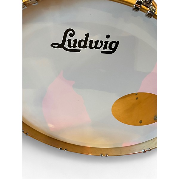 Used Ludwig 4 Piece Centennial Natural Drum Kit