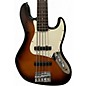 Used Squier Jazz Bass Deluxe 2 Color Sunburst Electric Bass Guitar