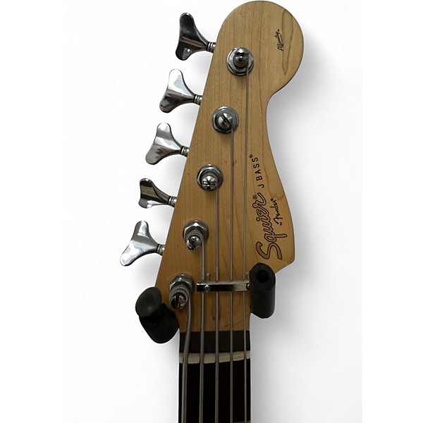 Used Squier Jazz Bass Deluxe 2 Color Sunburst Electric Bass Guitar