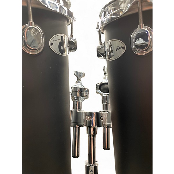 Vintage 1980s ddrum 24in Deccabon Black Drum