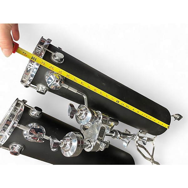 Vintage 1980s ddrum 24in Deccabon Black Drum