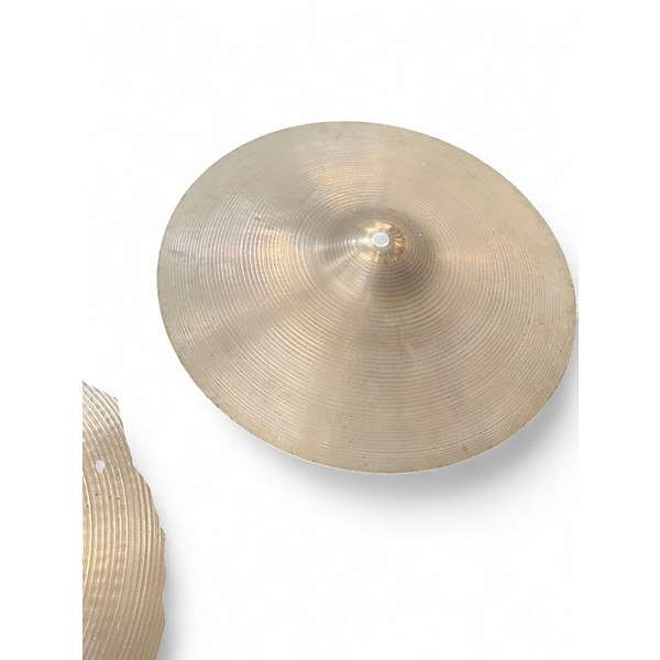 Vintage 1960s Zildjian 14in Hi Hat Set Cymbal