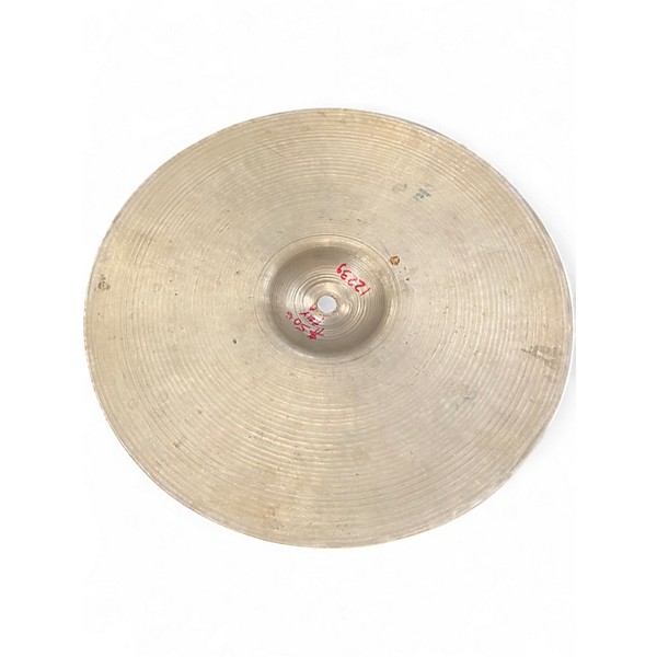 Vintage 1950s Zildjian 14in Hi Hat Set Cymbal