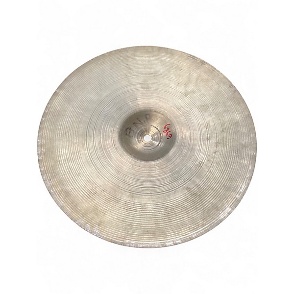 Vintage 1950s Zildjian 14in Hi Hat Set Cymbal