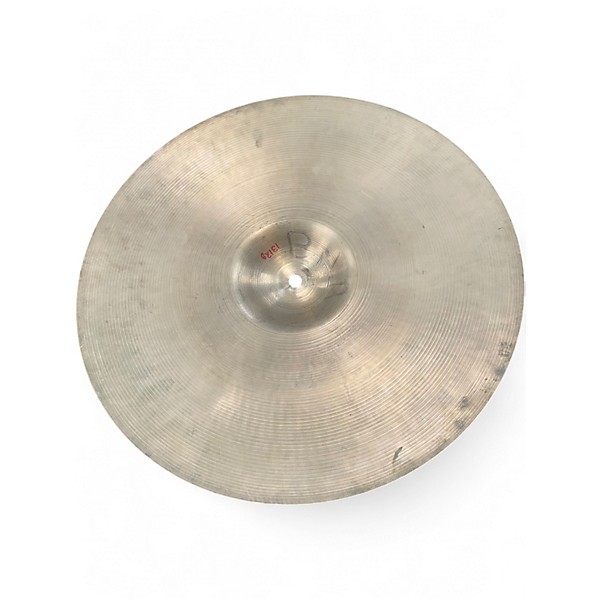 Vintage 1960s Zildjian 18in Thin Crash Cymbal