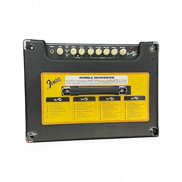 Used Fender Rumble V3 200W Bass Amp Head