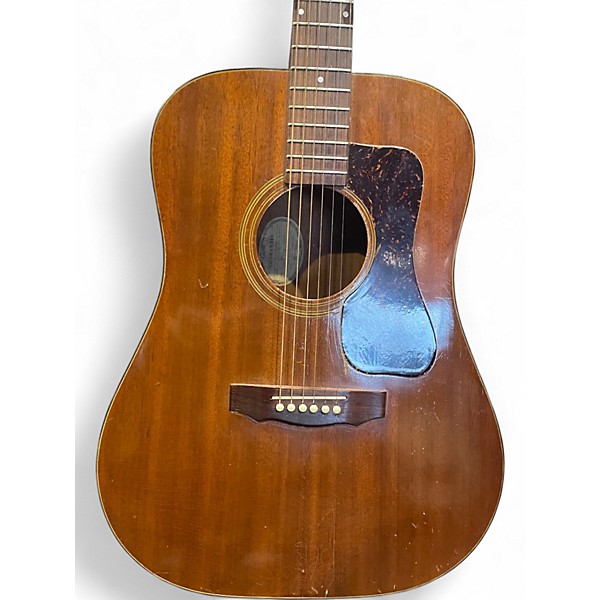 Vintage 1974 Guild D25 Natural Acoustic Guitar