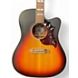 Used Gibson Hummingbird Studio EC tri burst satin Acoustic Electric Guitar