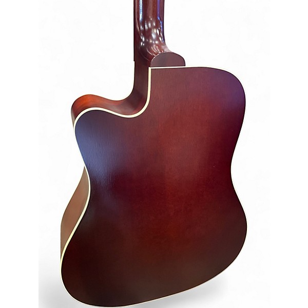 Used Gibson Hummingbird Studio EC tri burst satin Acoustic Electric Guitar