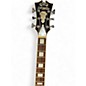Used D'Angelico Premier Series DC Black Hollow Body Electric Guitar