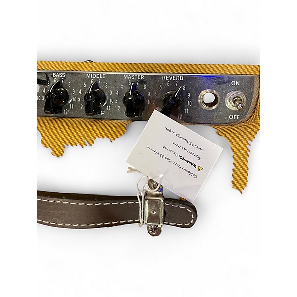 Used Fender Blues Junior 15W 1x12 Tube Guitar Combo Amp