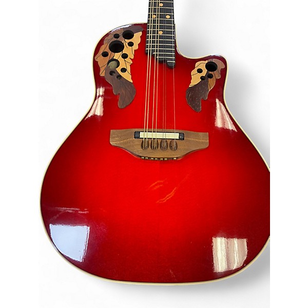 Used 2000s Ovation MM68 Celebrity Mandolin Cherry Sunburst Mandolin