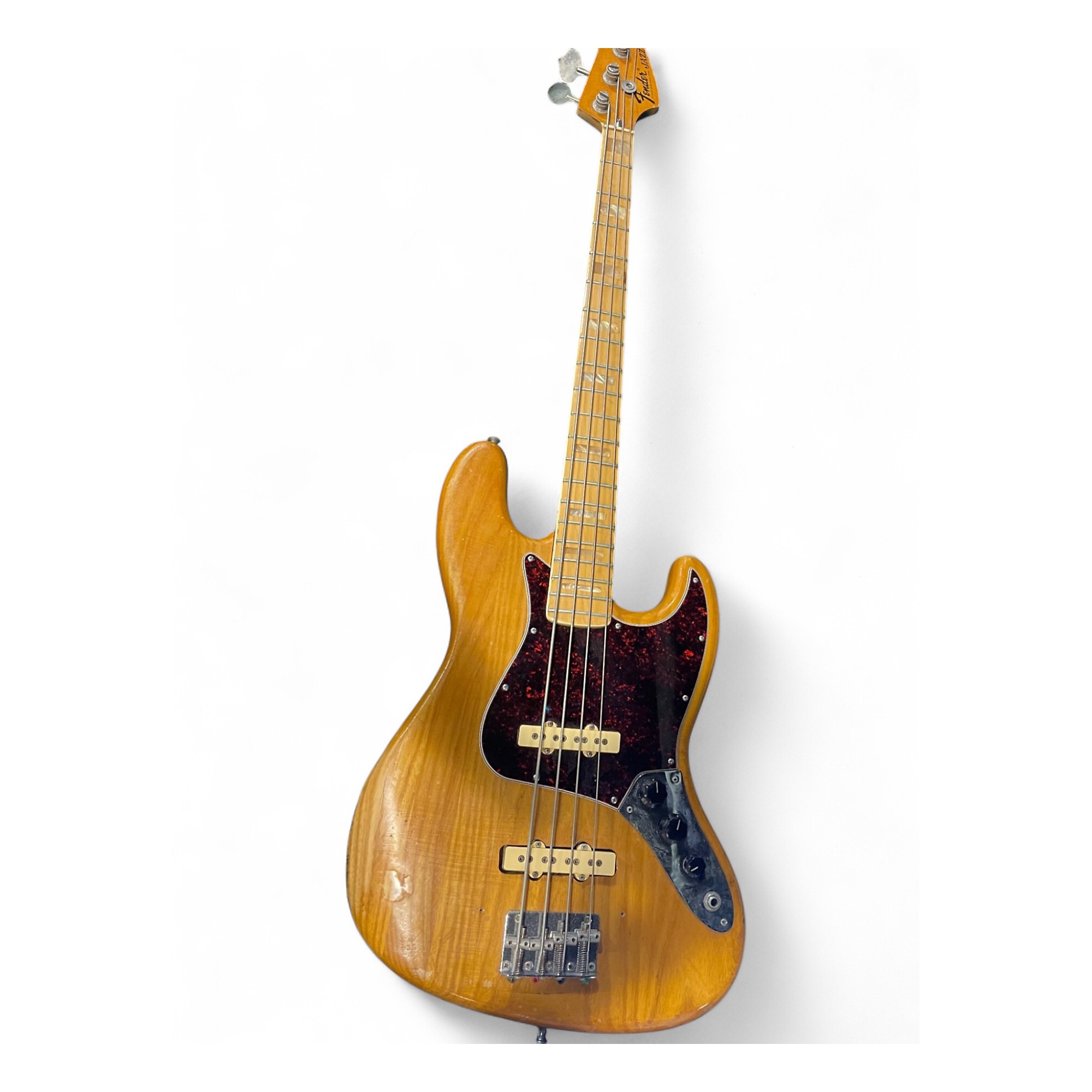 Vintage 1972 Fender 1972 JAZZ BASS Natural Electric Bass Guitar