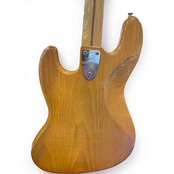 Vintage 1972 Fender 1972 JAZZ BASS Natural Electric Bass Guitar