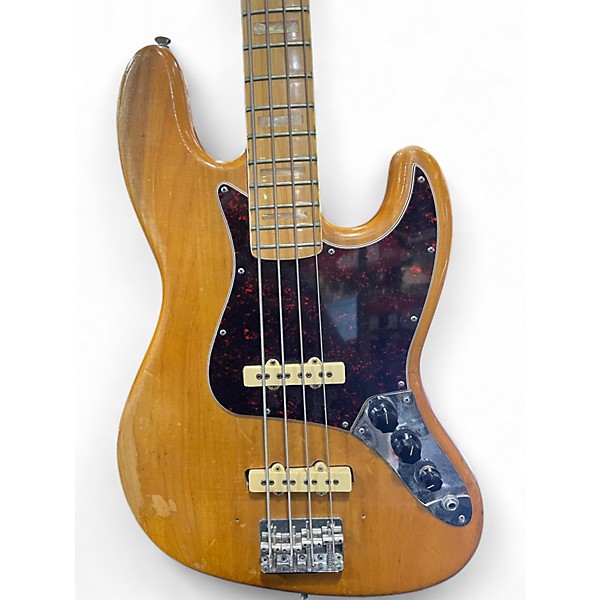Vintage 1972 Fender 1972 JAZZ BASS Natural Electric Bass Guitar