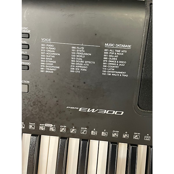 Used Yamaha PSREW300 76 Key Portable Keyboard