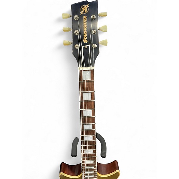 Used Rock N Roll Relics STARFIGHTER Gold Solid Body Electric Guitar