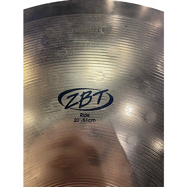 Used Zildjian 20in ZBT Ride Cymbal