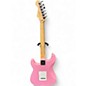 Used 2008 Squier Bullet Stratocaster Atomic Pink Solid Body Electric Guitar