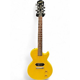 Used Epiphone Junior Model TV Yellow Solid Body Electric Guitar