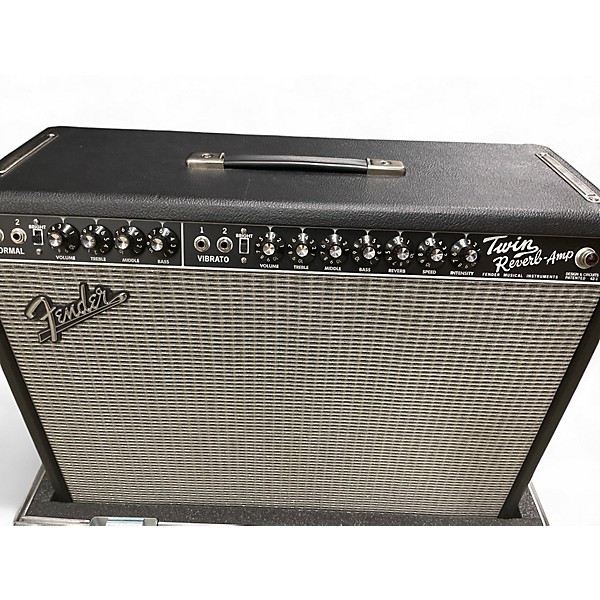 Used Fender Twin Reverb 2x12 Tube Guitar Combo Amp