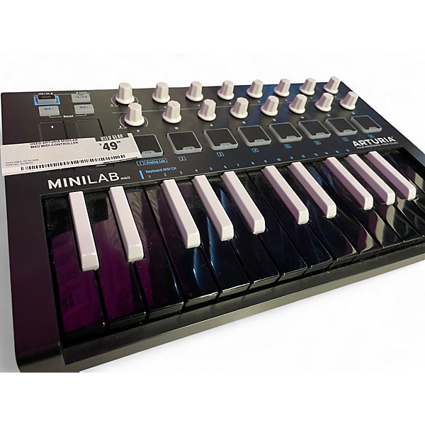 Used Arturia Minilab MKII MIDI Controller