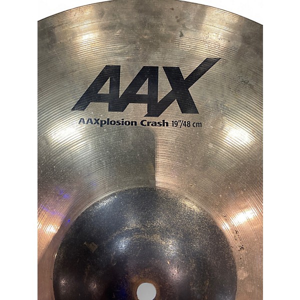 Used SABIAN 19in AAX Xplosion Crash Cymbal