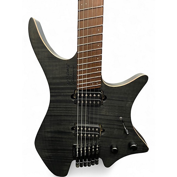 Used strandberg Boden Standard 6 TRANS BLACK Solid Body Electric Guitar